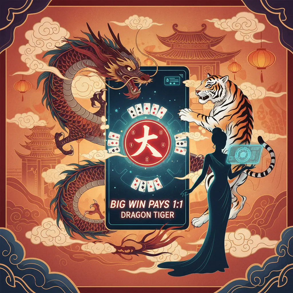 Live dealer dragon tiger rules - Big