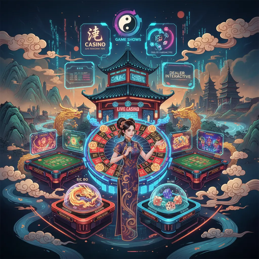 Live dealer game show varieties - Casino