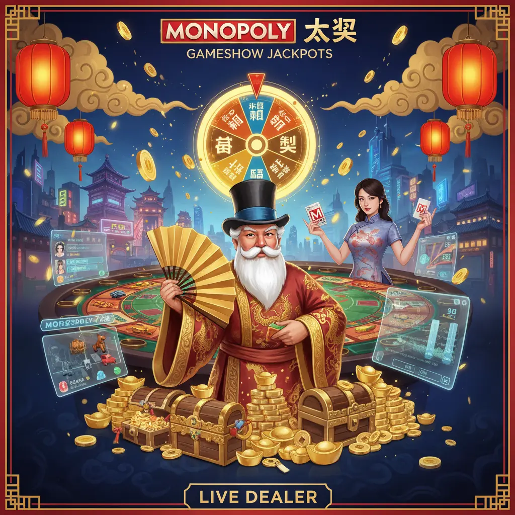 Live dealer monopoly experience - MONOPOLY