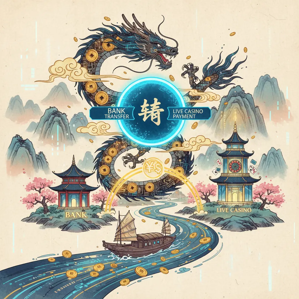 Live casino payment methods - Transfer