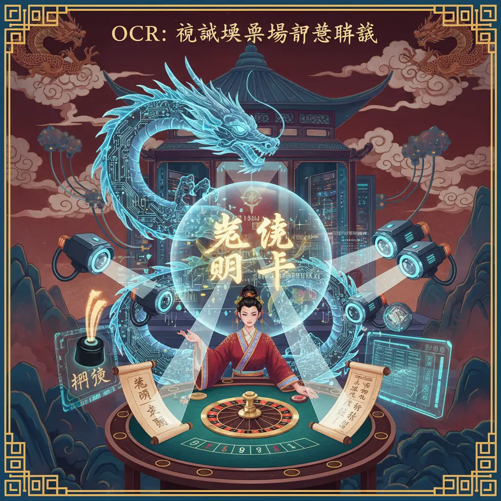 Live casino studio technology - Recognition