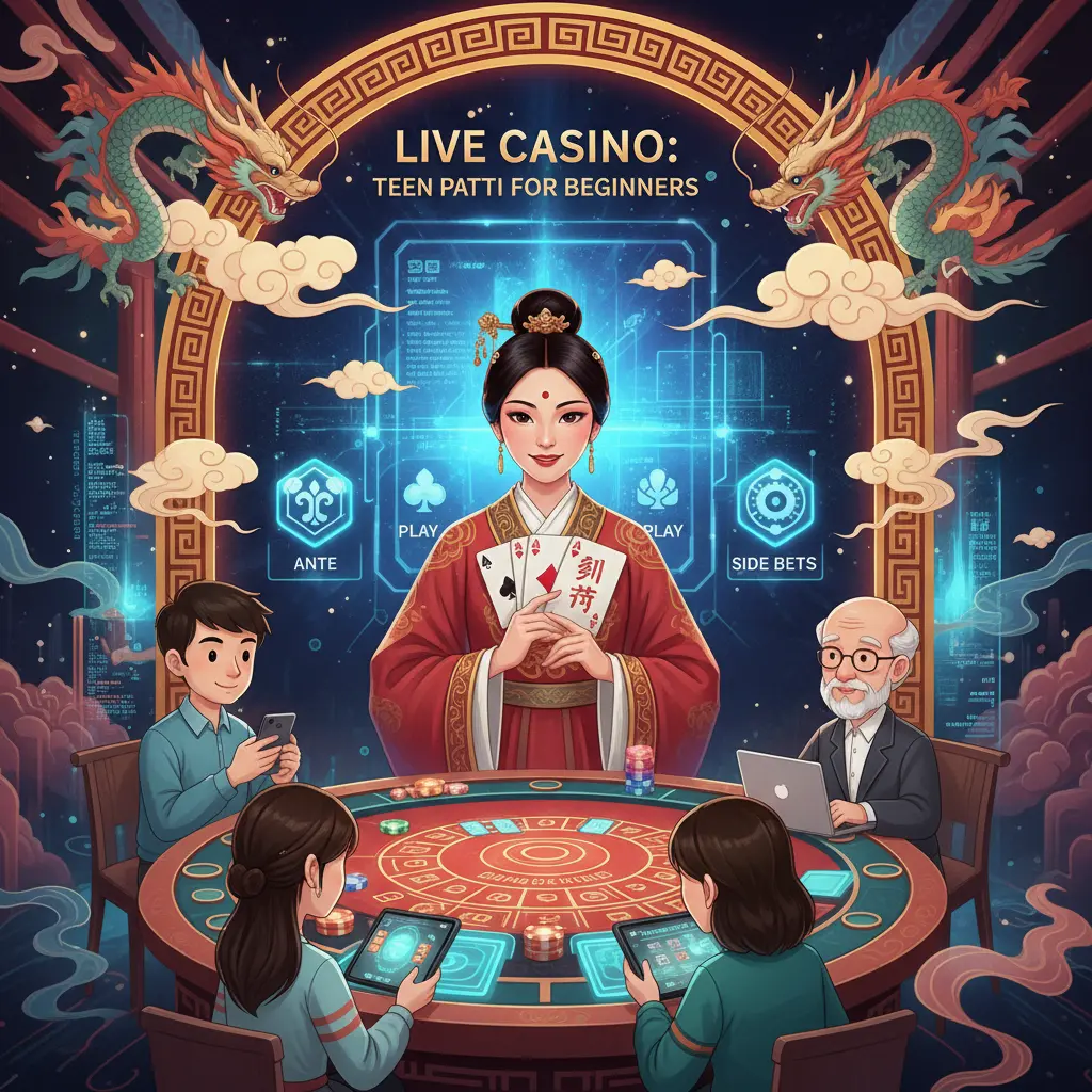 Live dealer casino for beginners - Patti