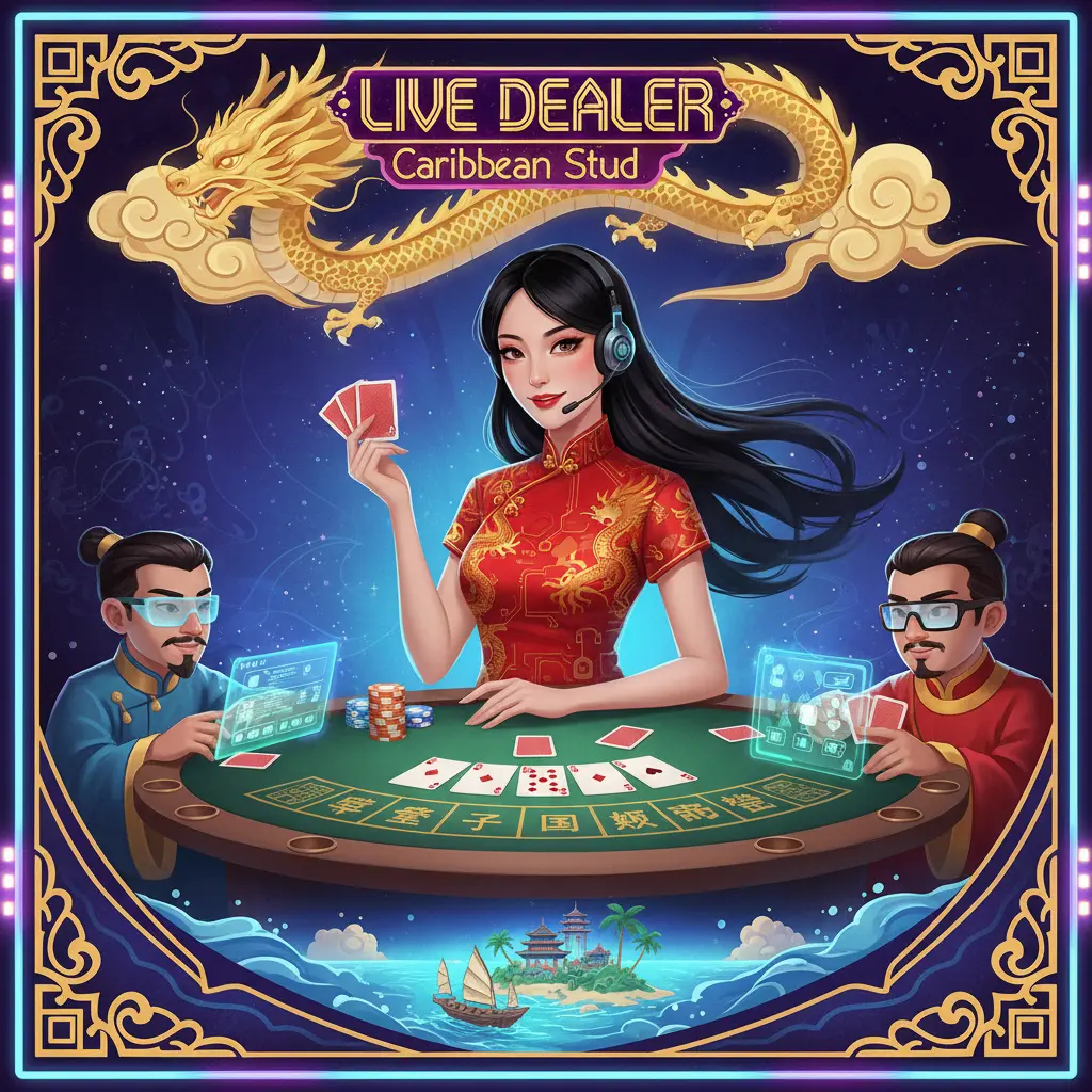 Caribbean stud live dealer games - Dealer