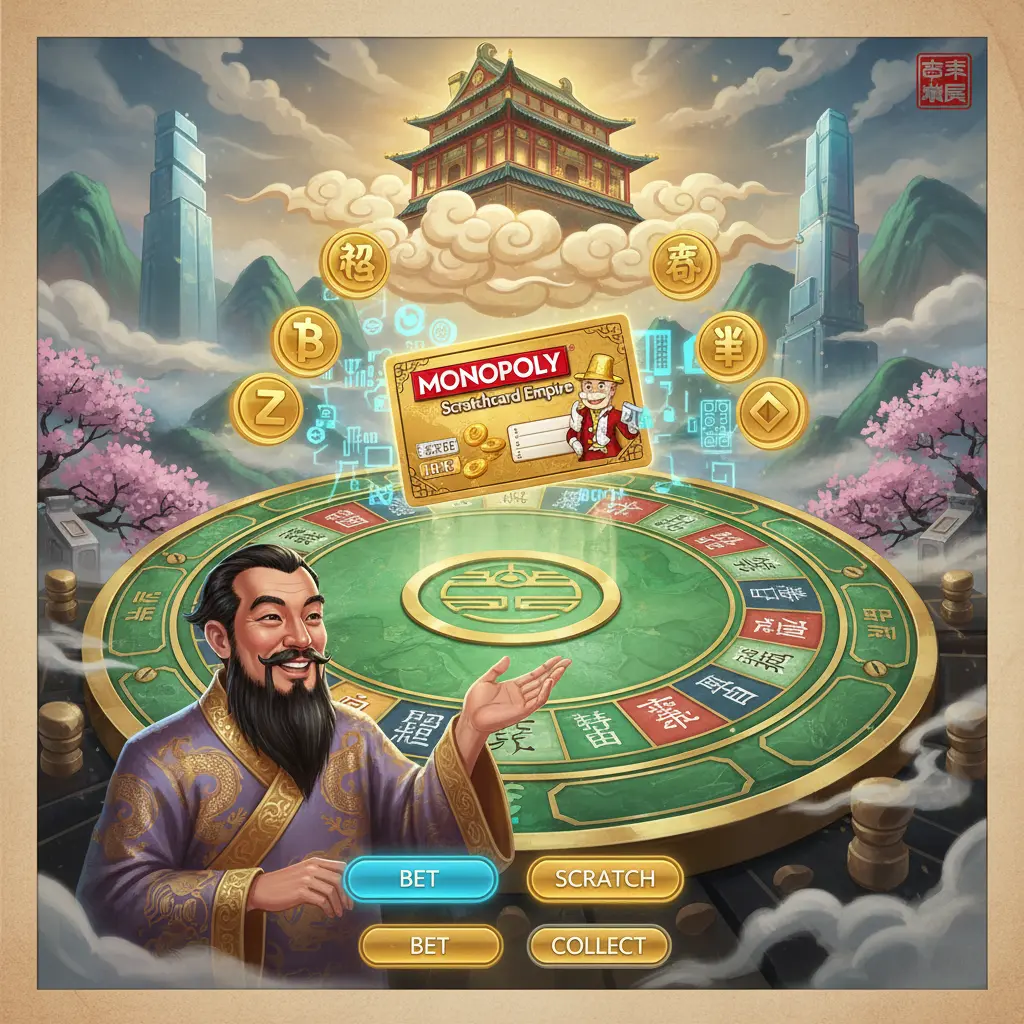 Live dealer monopoly experience - Scratchcard