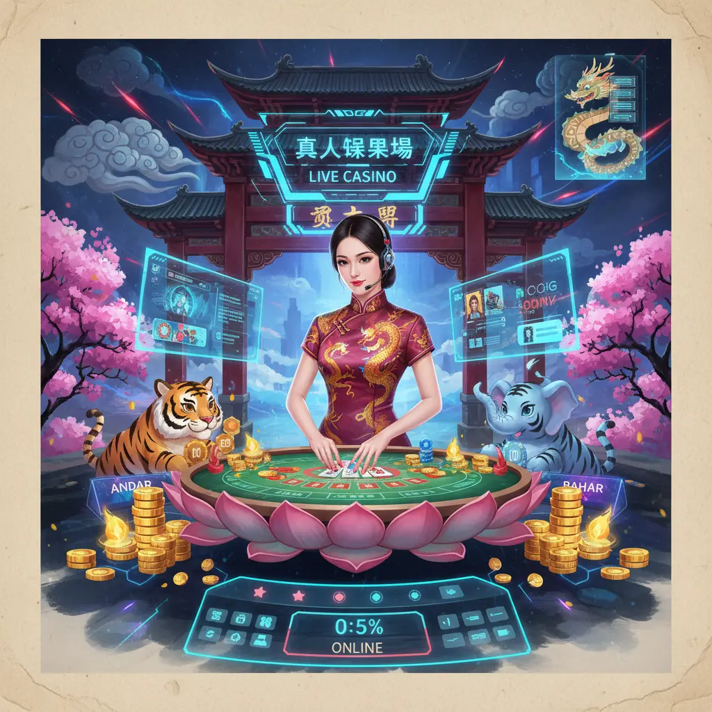 Live dealer andar bahar online - Casino