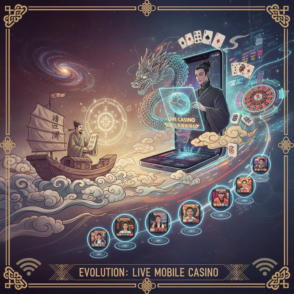 Live casino mobile experience - Evolution