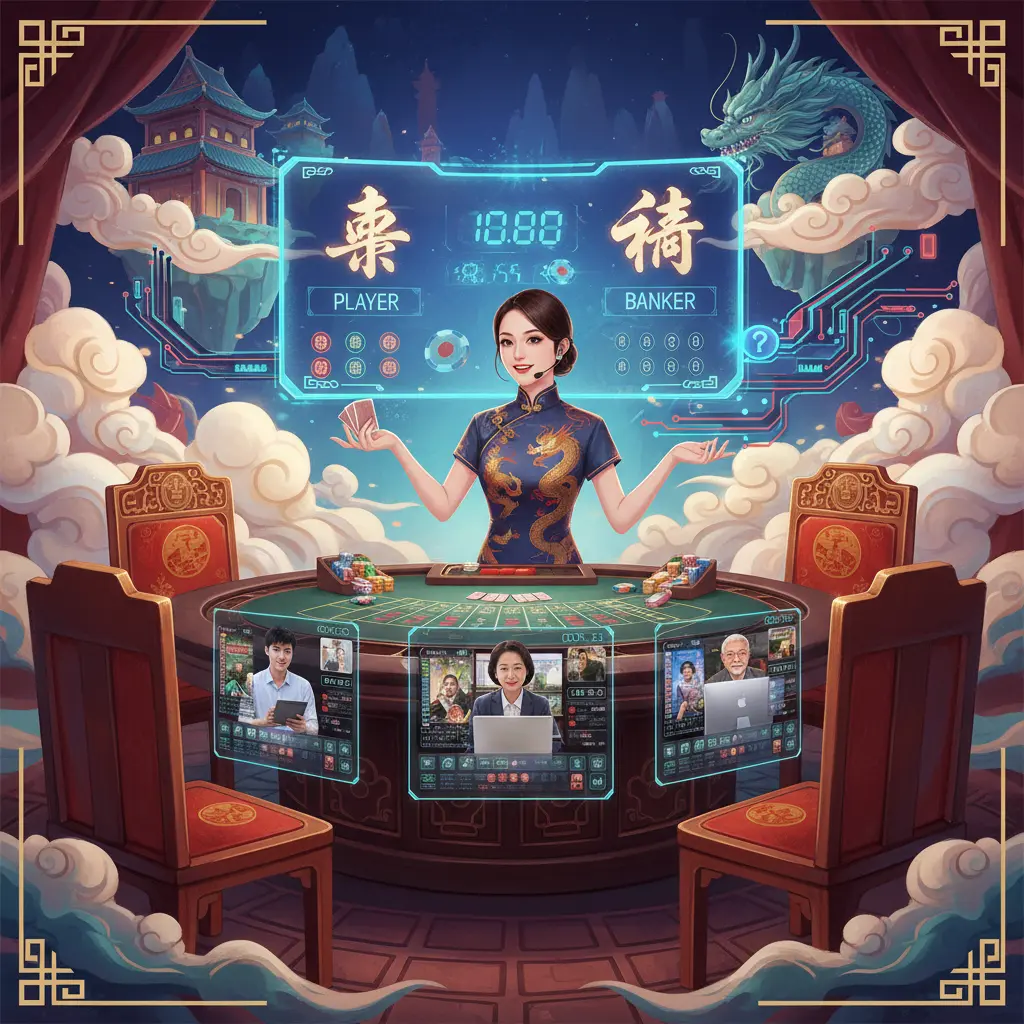 Interactive live casino games - Baccarat