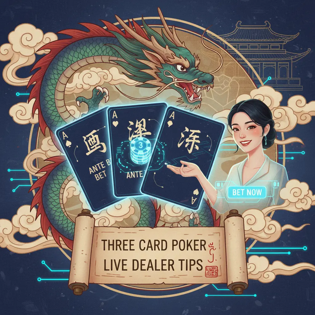 Three card poker live dealer tips - Ante