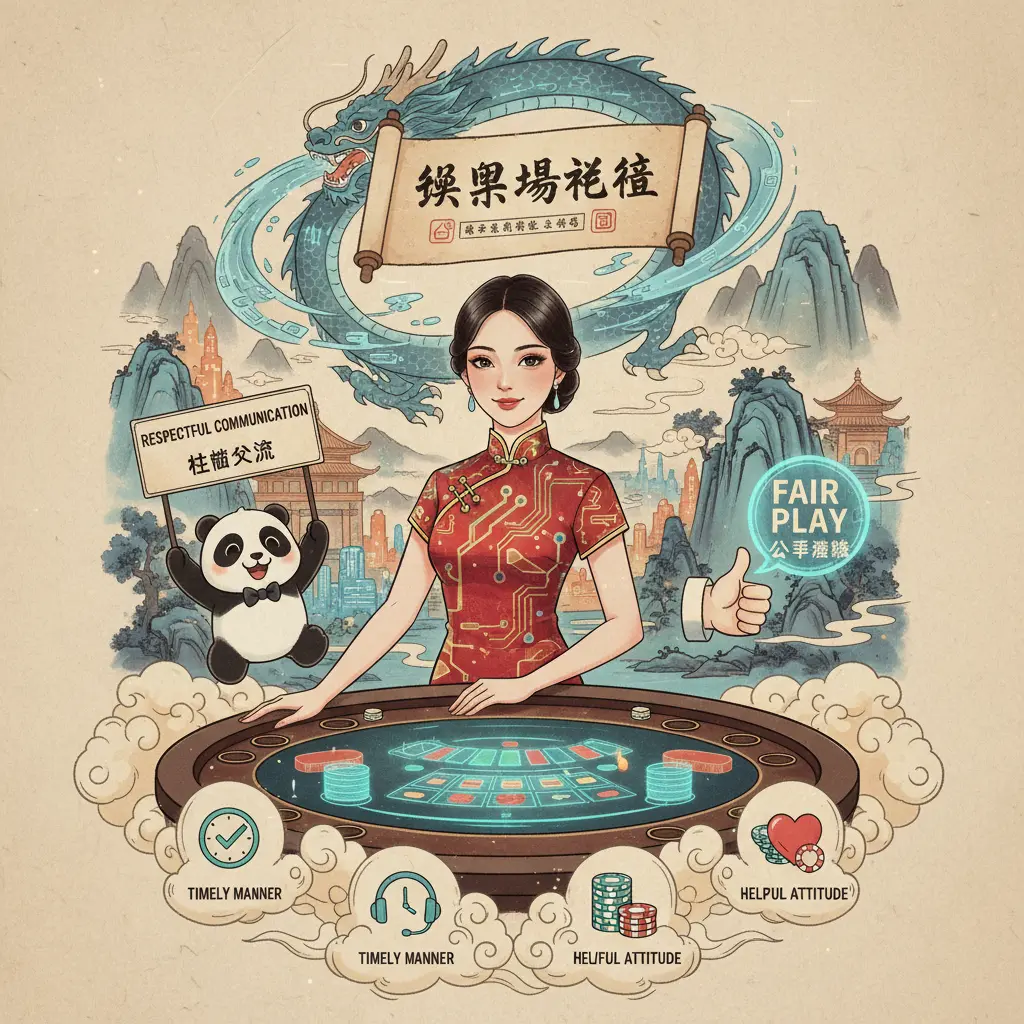 Live casino etiquette tips - Dealers