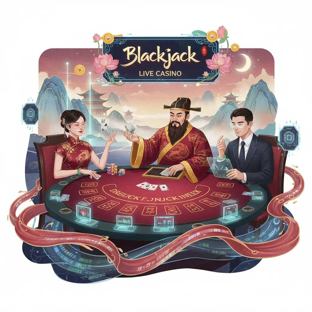 Interactive live casino games - Blackjack
