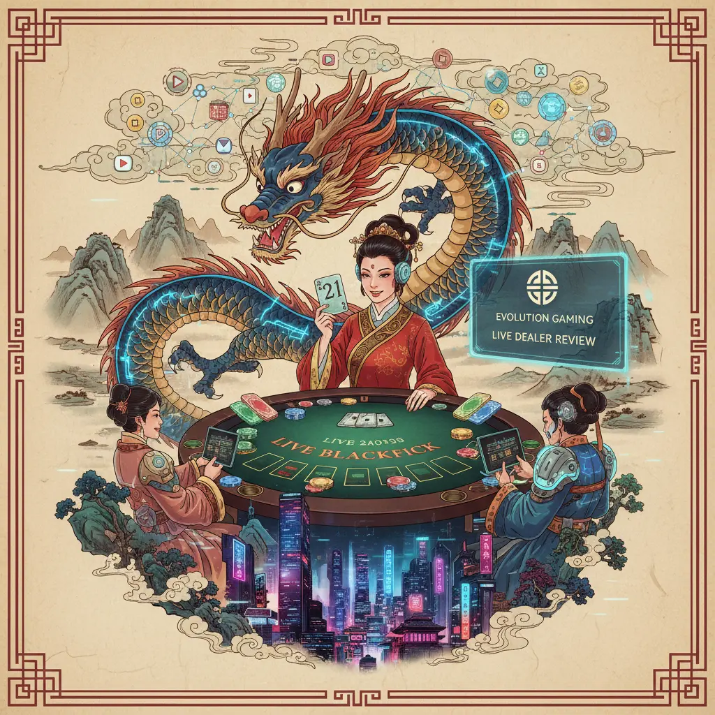 Evolution Gaming live dealer review - Blackjack