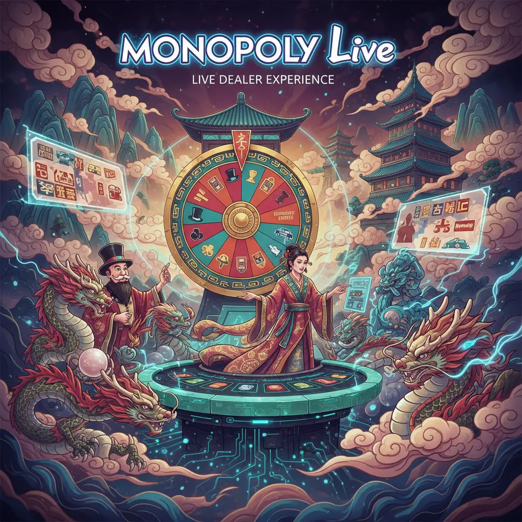 Live dealer monopoly experience - MONOPOLY