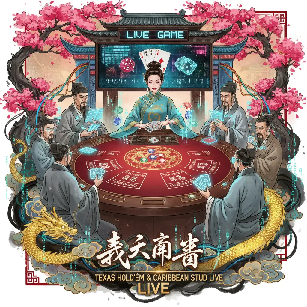 Caribbean stud live dealer games - Texas