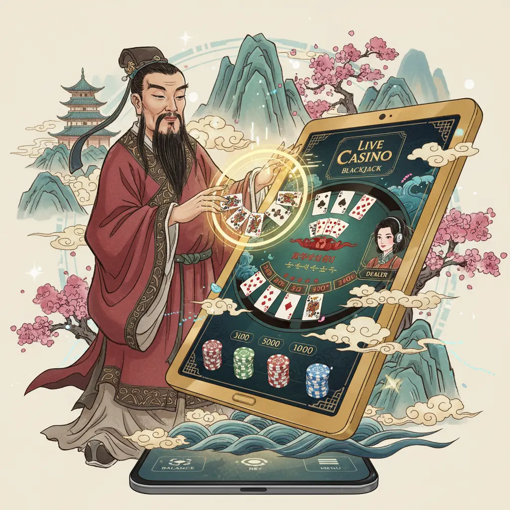 Live casino mobile experience - Blackjack