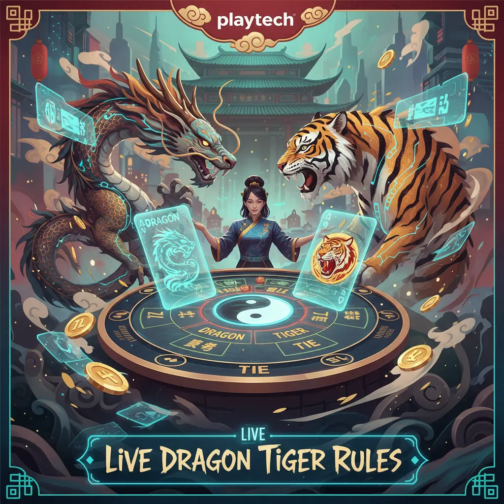 Live dealer dragon tiger rules - Playtech