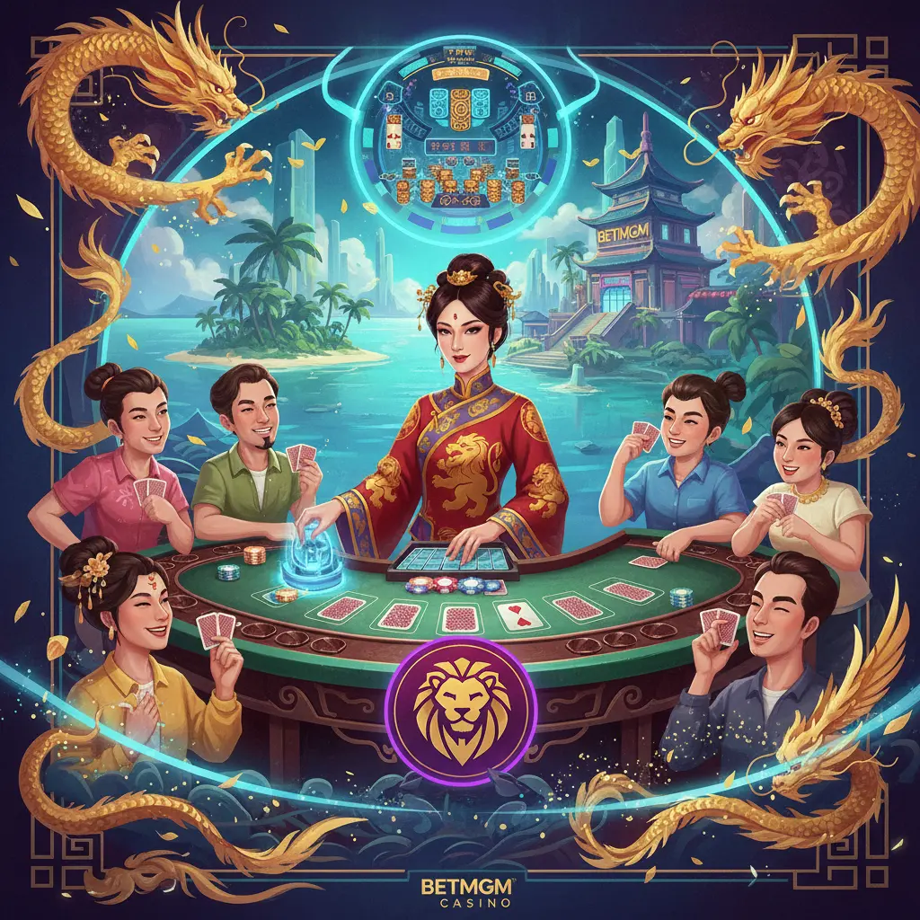 Caribbean stud live dealer games - BetMGM