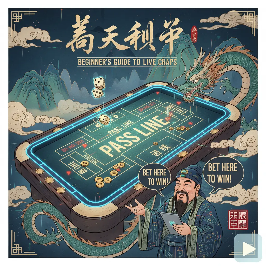 Beginner's guide to live craps - Pass