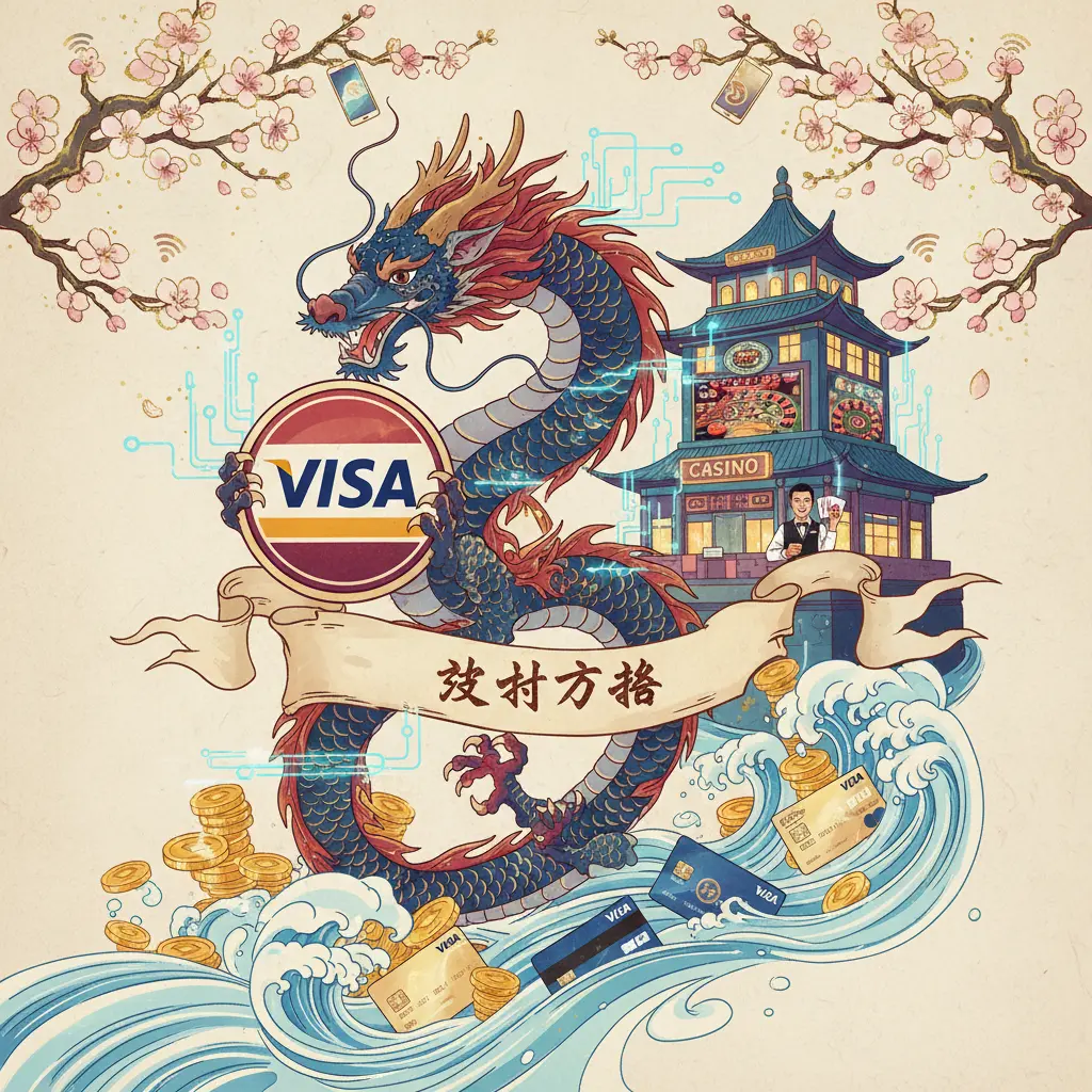 Live casino payment methods - Visa