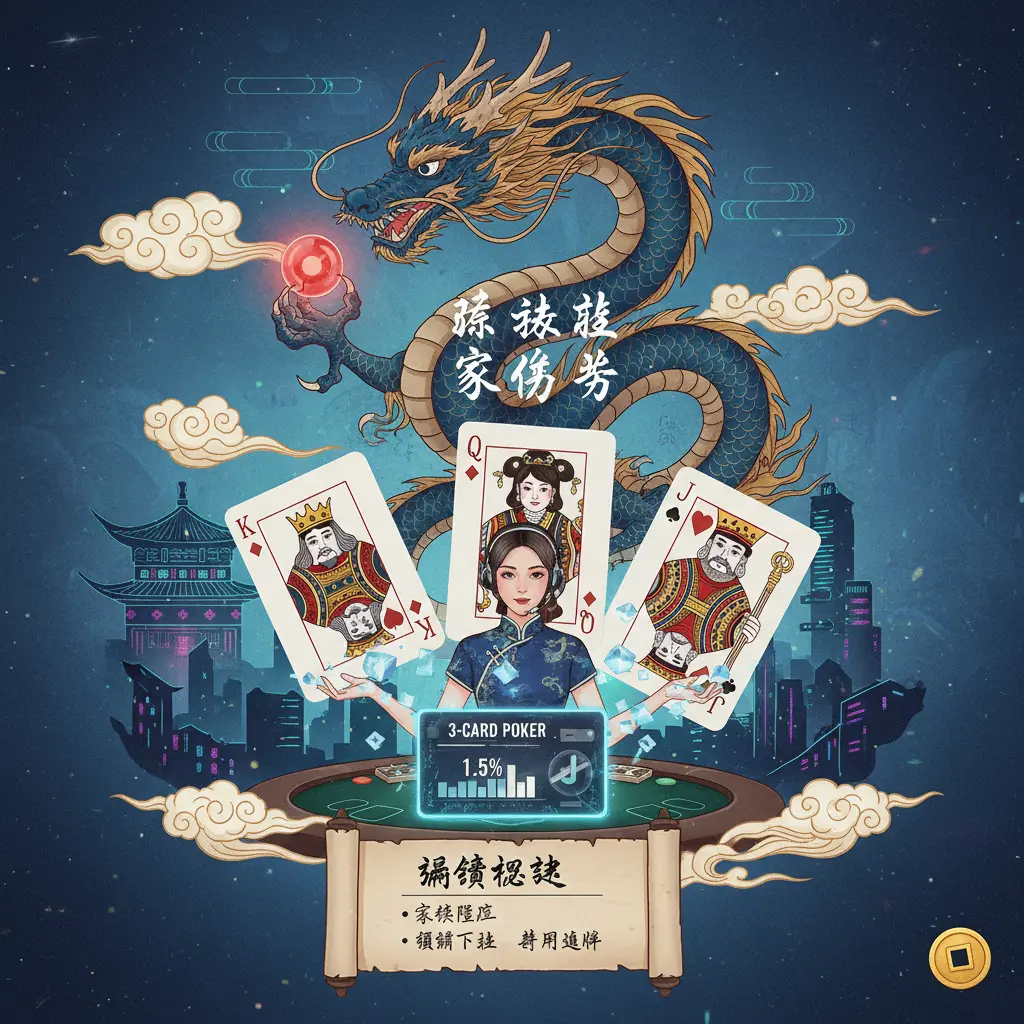 Three card poker live dealer tips - House