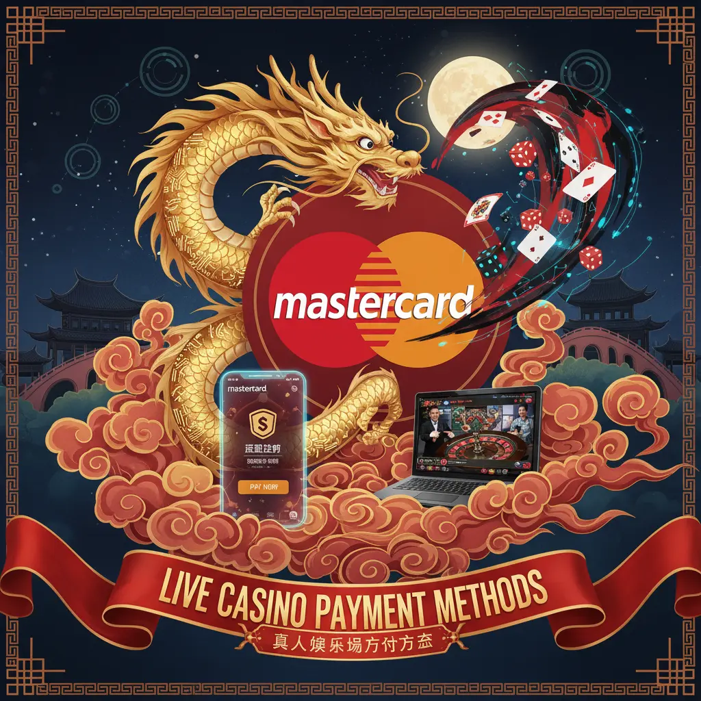 Live casino payment methods - Mastercard