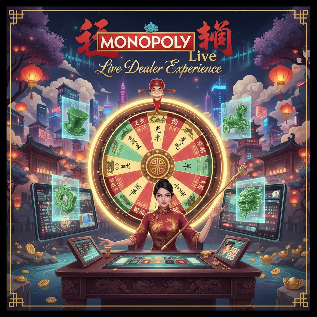 Live dealer monopoly experience - MONOPOLY