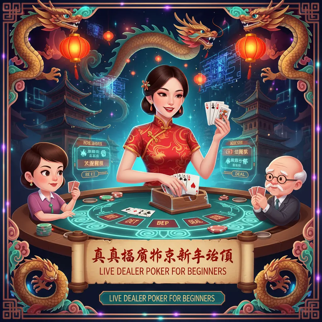 Live dealer casino for beginners - Poker