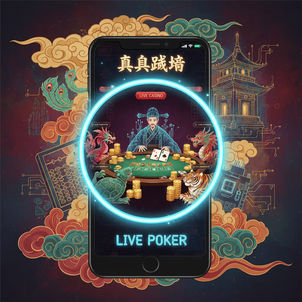 Live casino mobile experience - Poker